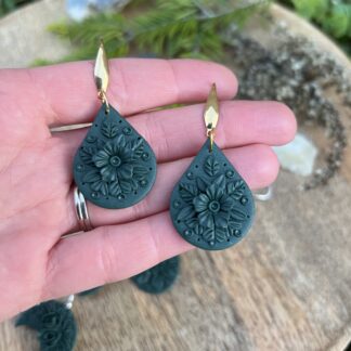 Monochromatic Vánoční zelená kapka